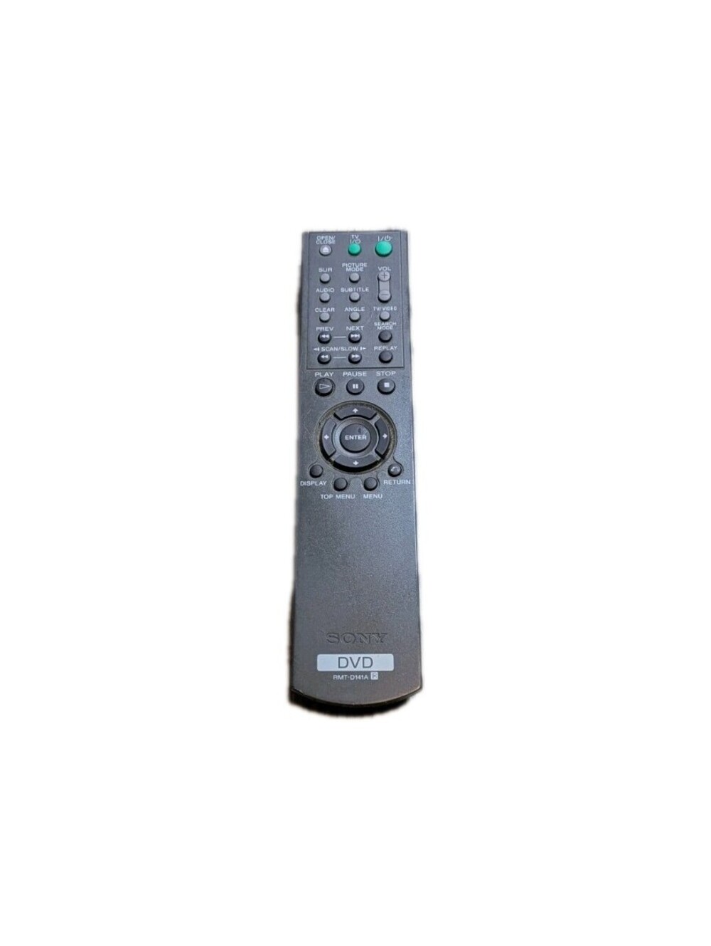 Original Sony DVD Remote Control RMT-D141A